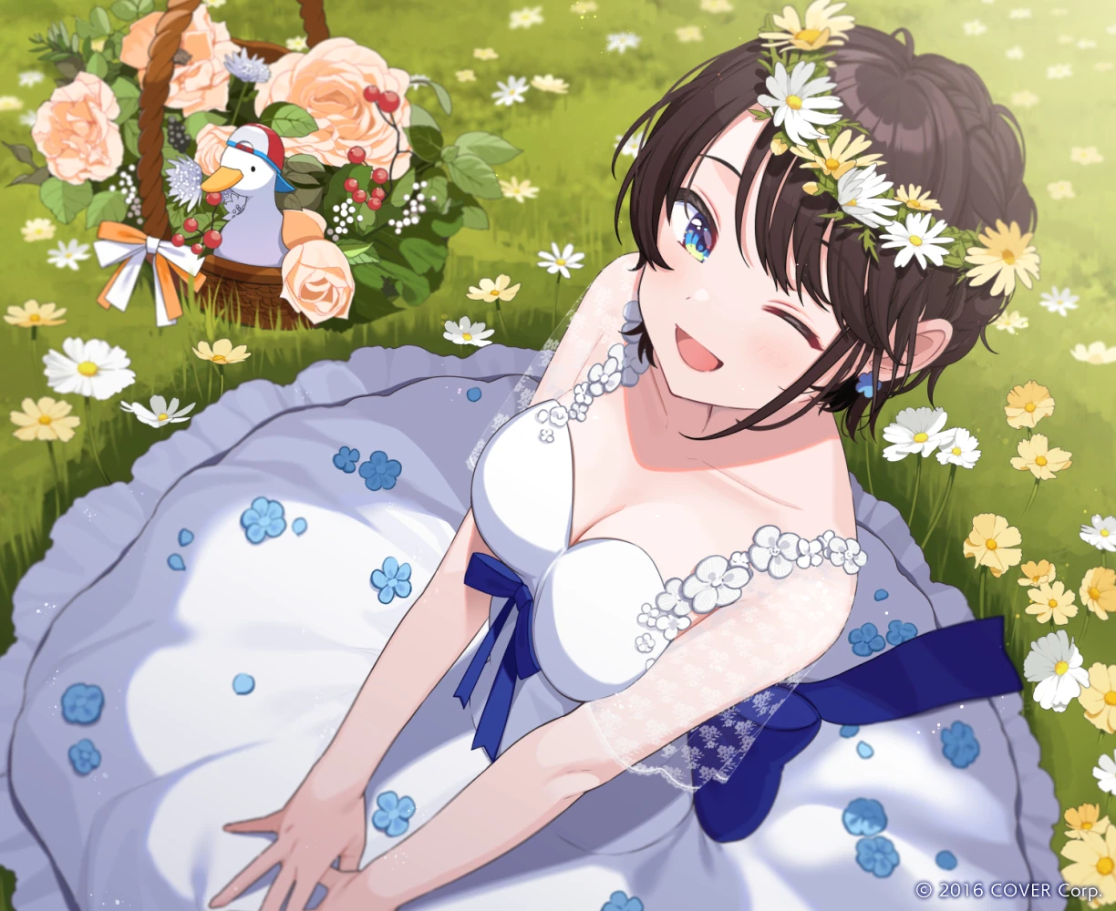 Oozora Subaru 5th Anniversary Merch Illustration