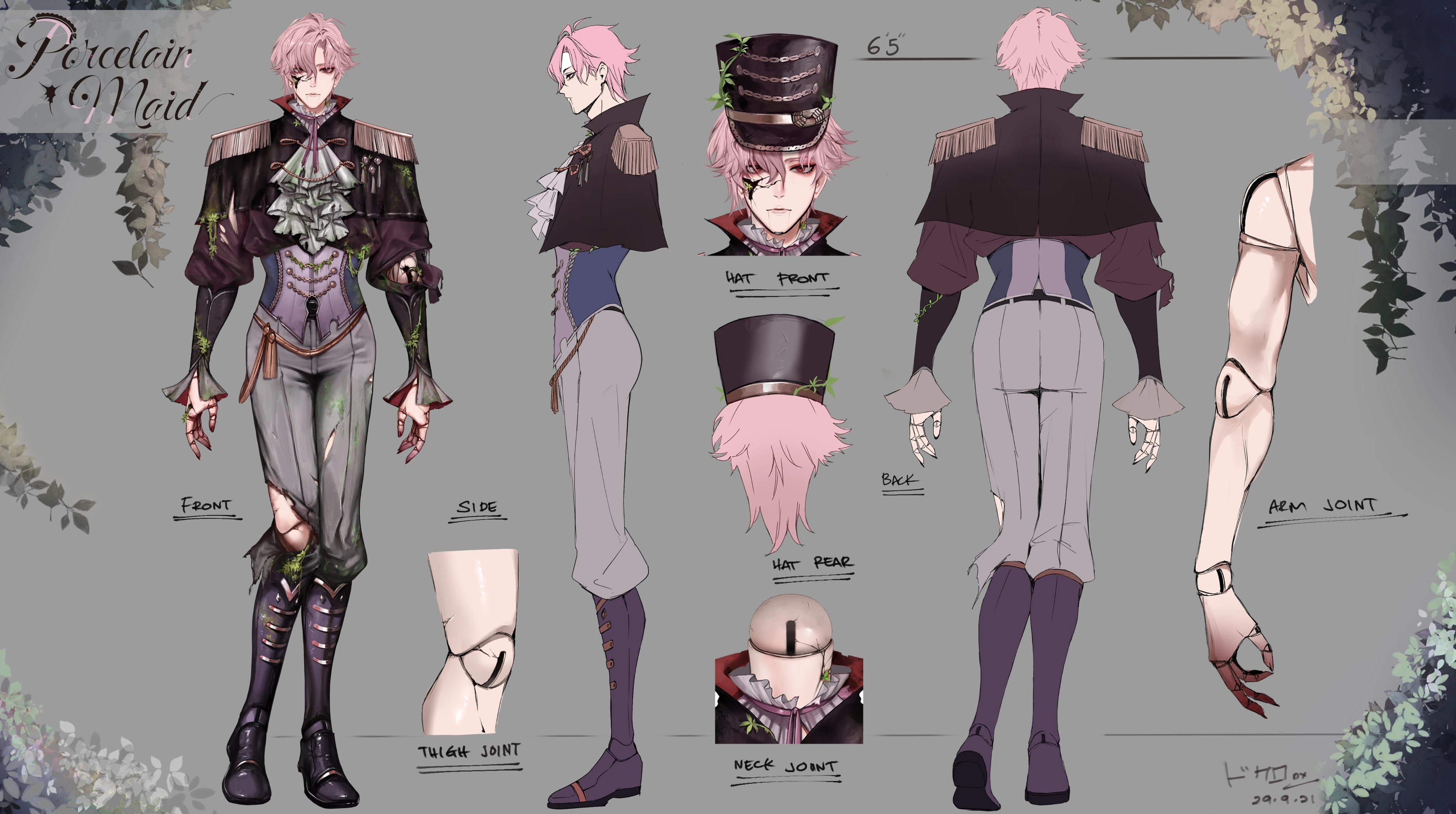Drowned Nun Reference Sheet by DokuroDx
