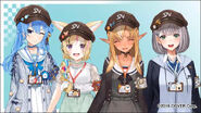 Shiranui Kensetsu Hat and Nametag