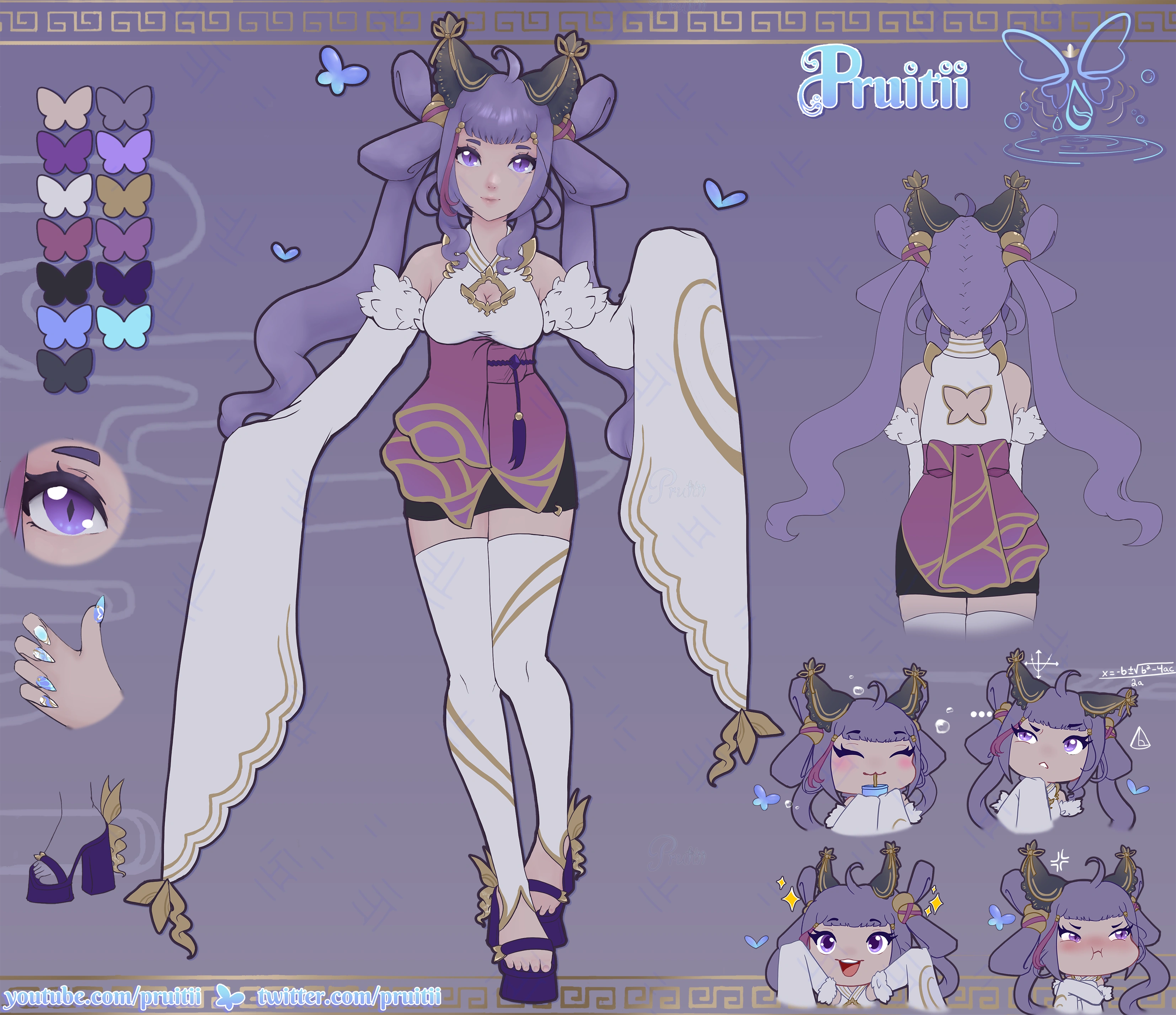 Current Detailed Ref. Art done by Pruitii herself