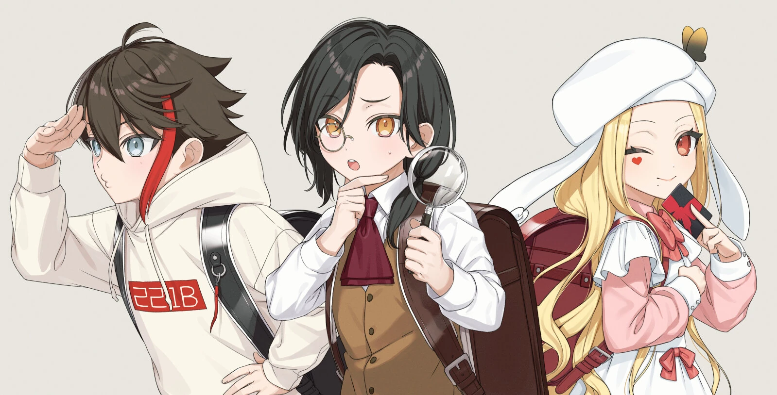 Akina, Shellin, and Luis<br>by MIKΣ