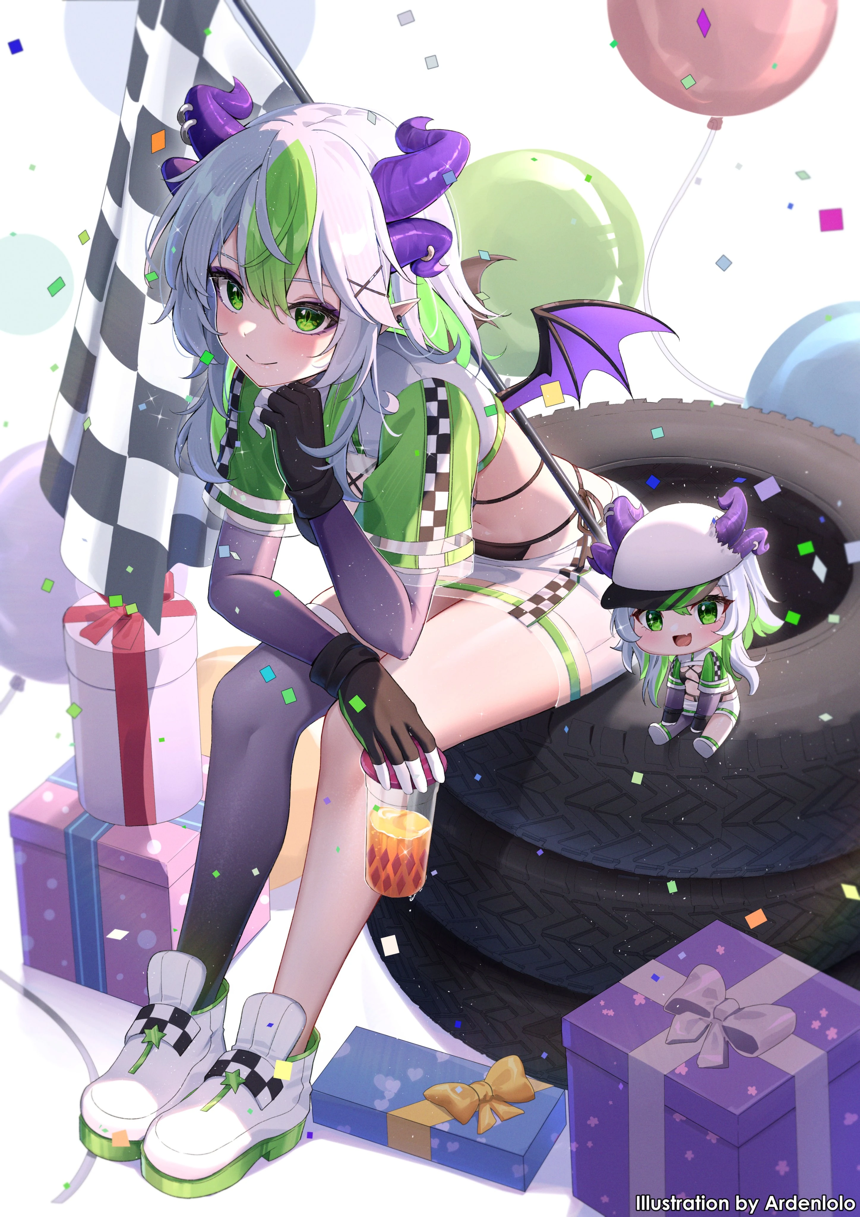 2024 Birthday Illustration by Arden