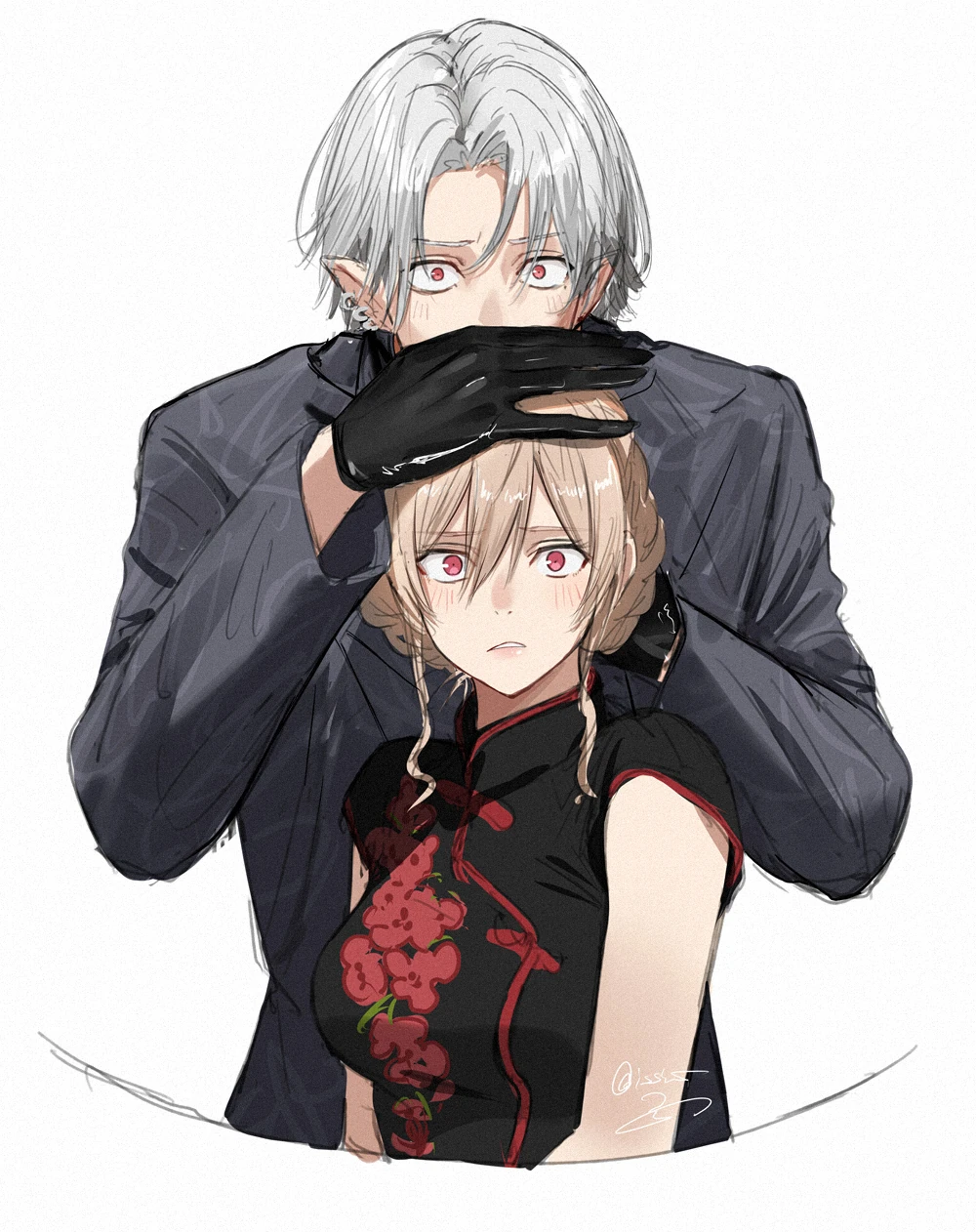 Furen E Lustario and Kuzuha by Issiki