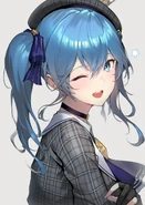 Hoshimachi Suisei 5 by Kakage.jpg (264 KB) by Kakage