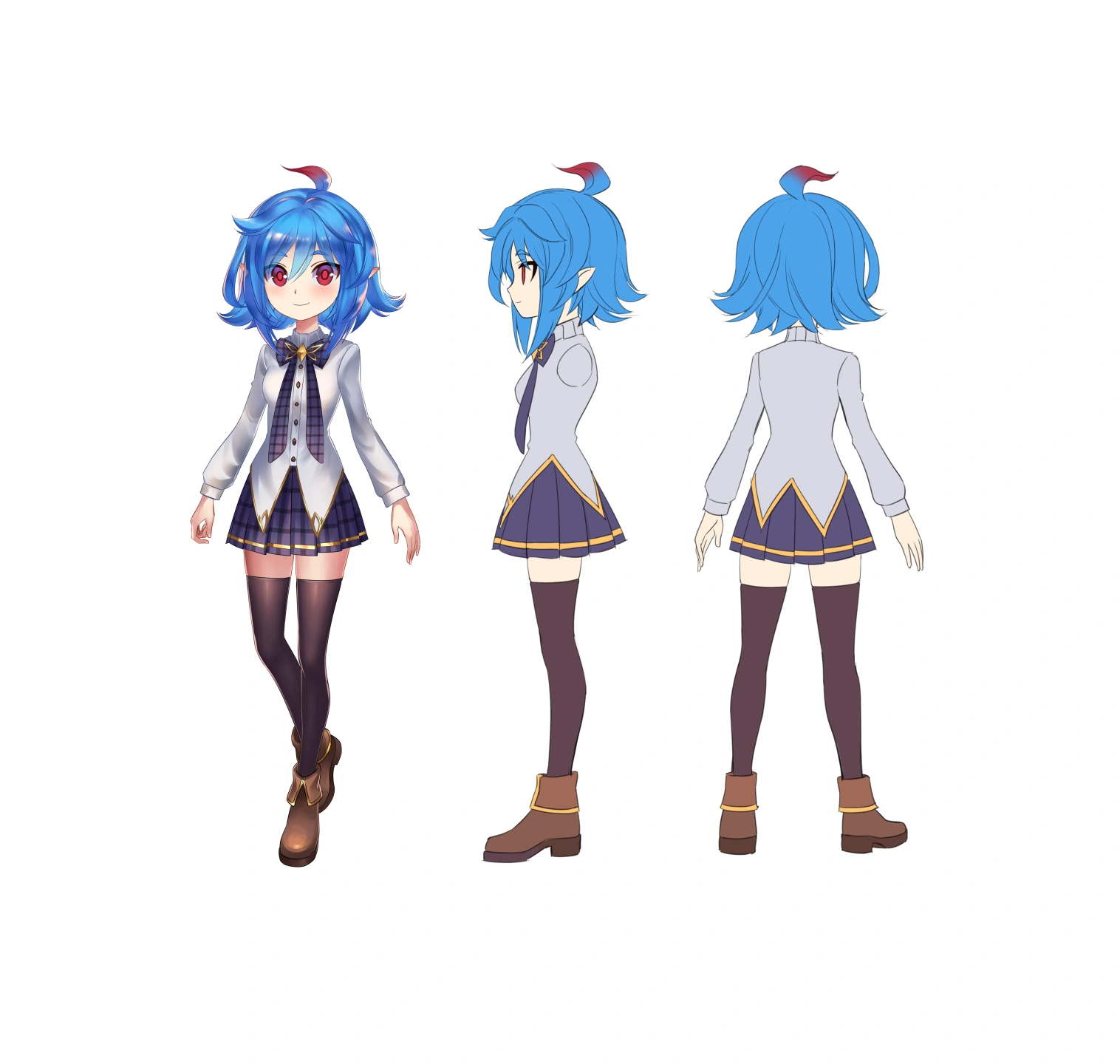 Leaflit's faerie form original Live2D model by Kriss Sison.