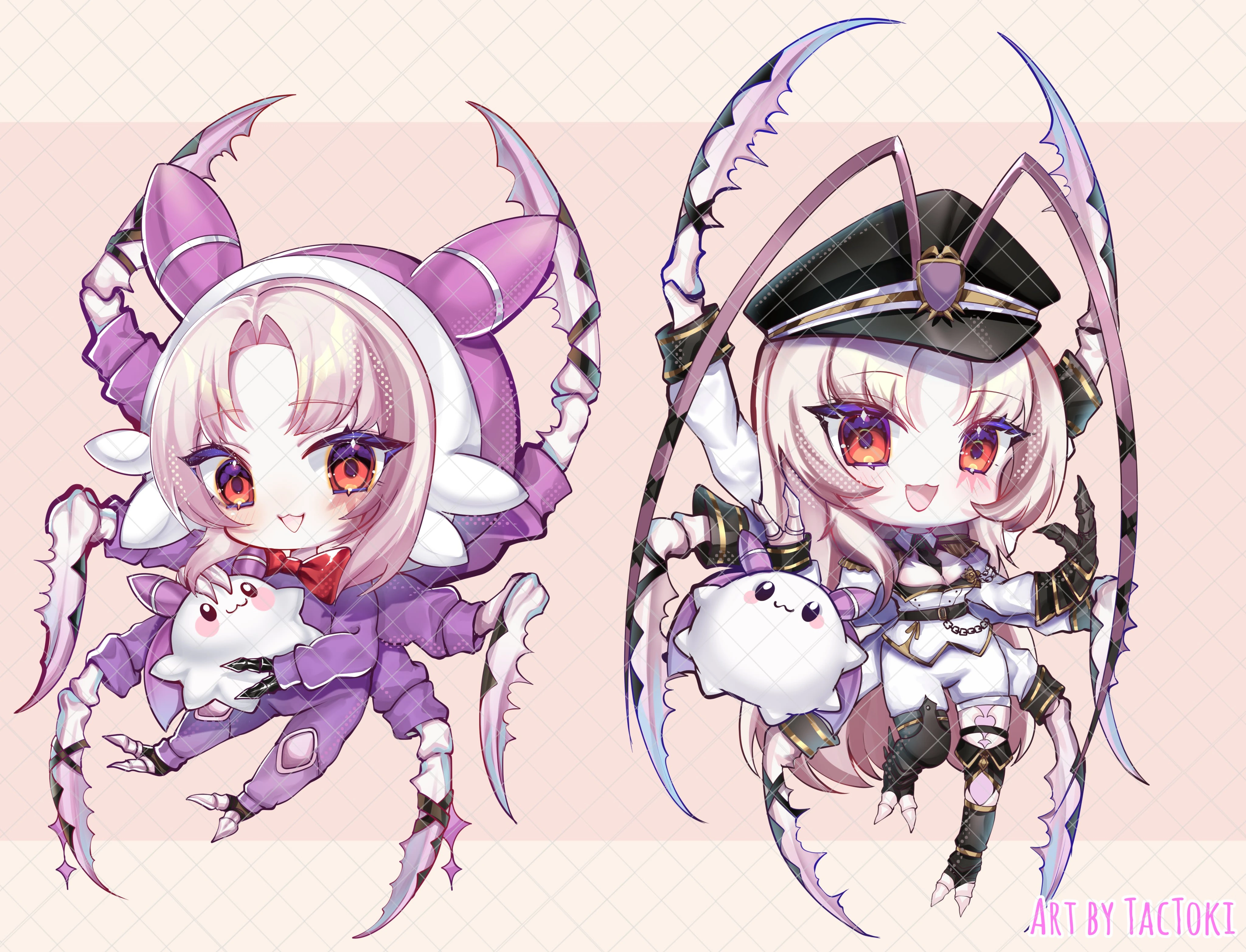 1st Anniversary Goods Keychain Illustration<br>by TacToki