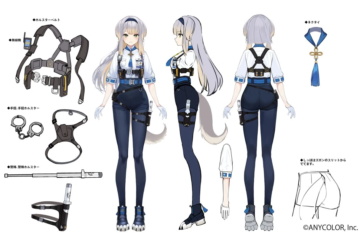 Clothes Detail (No Coat and Hat)