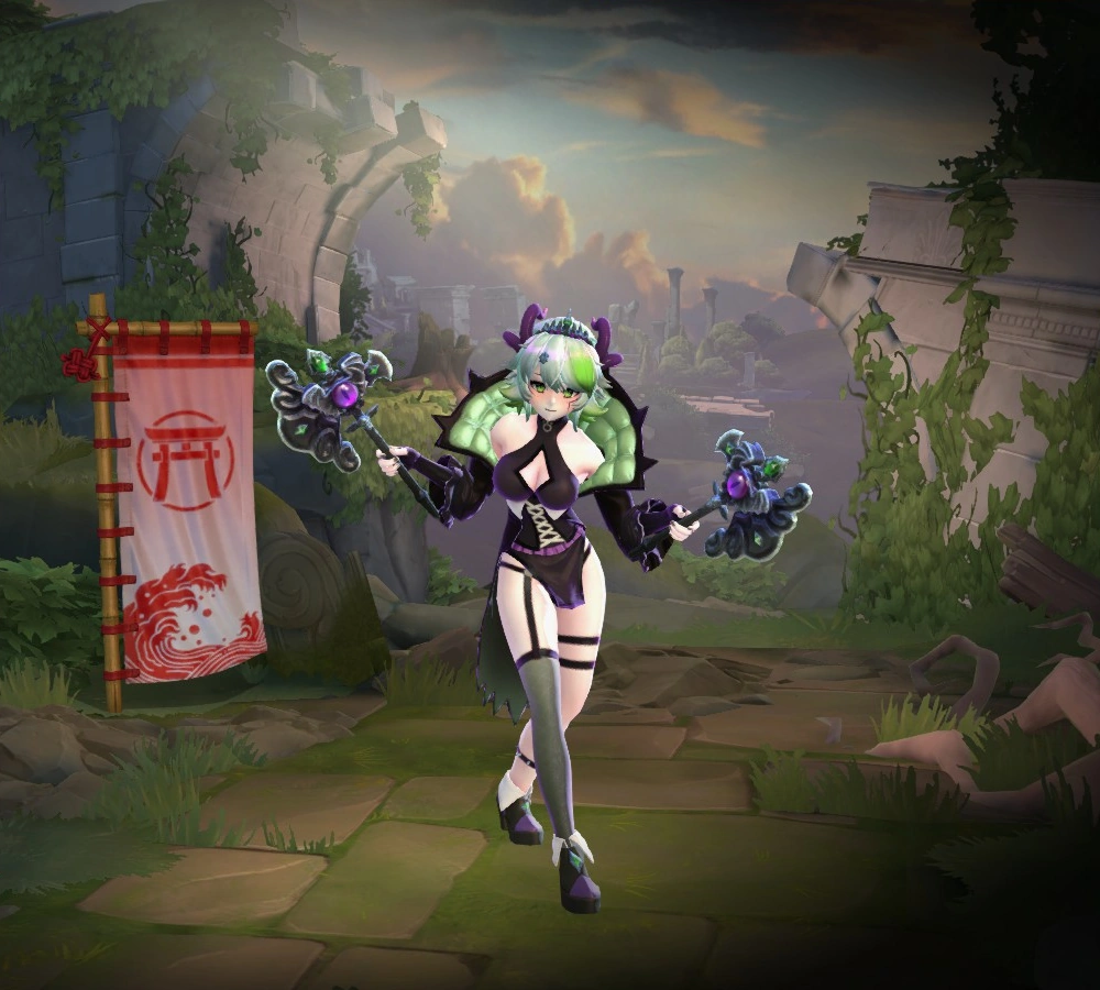 Izanami's Apricot skin
