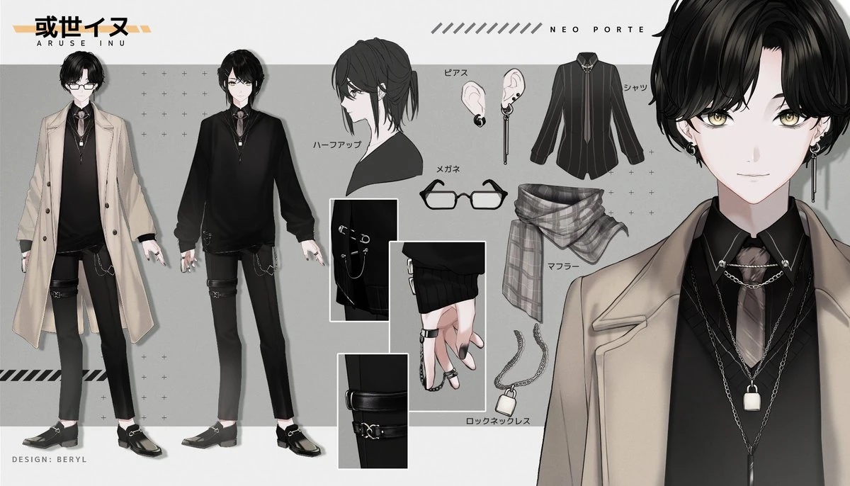 Casual Outfit Reference Sheet