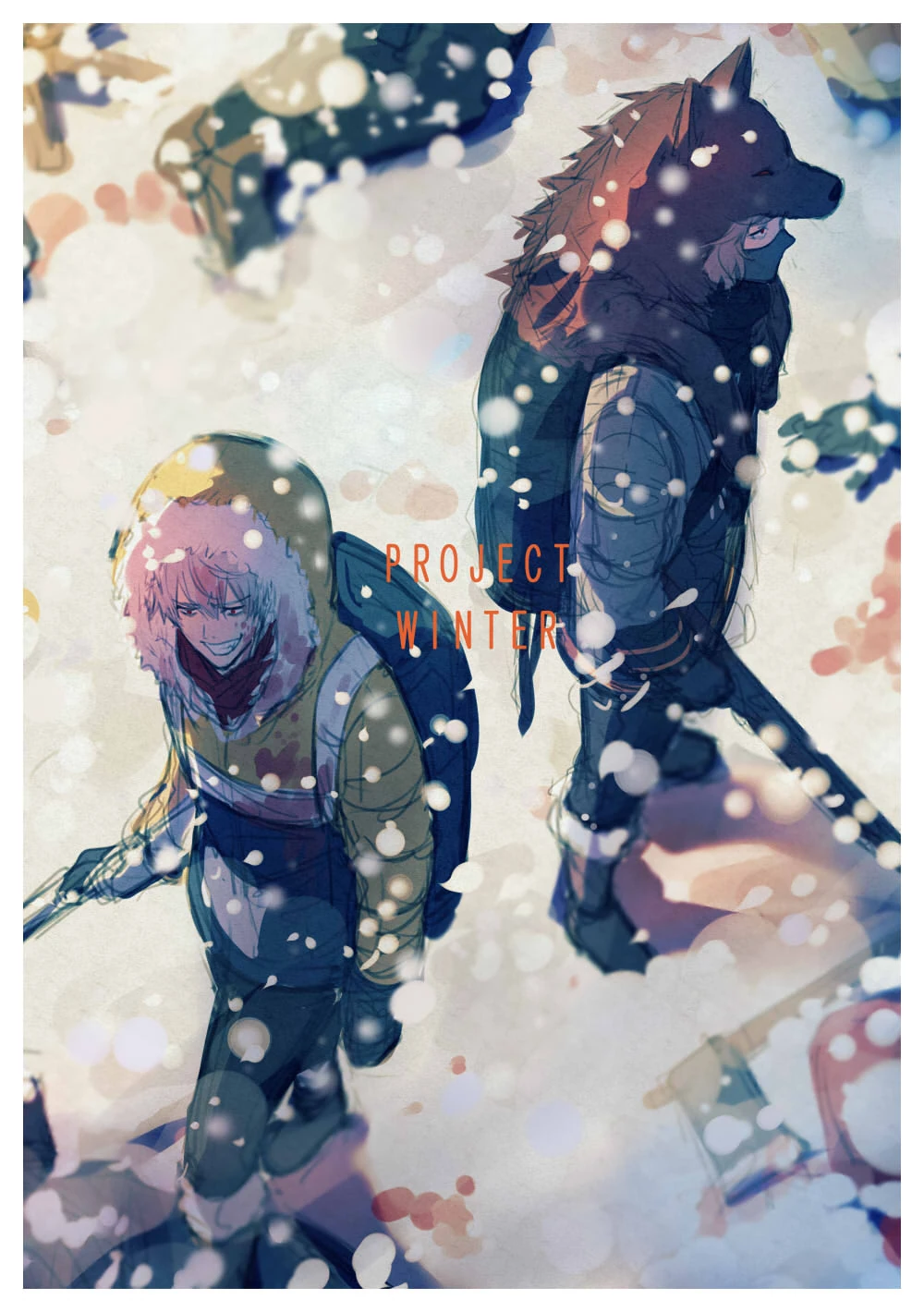 ChroNoiR Project Winter Illustration<br>by Issiki