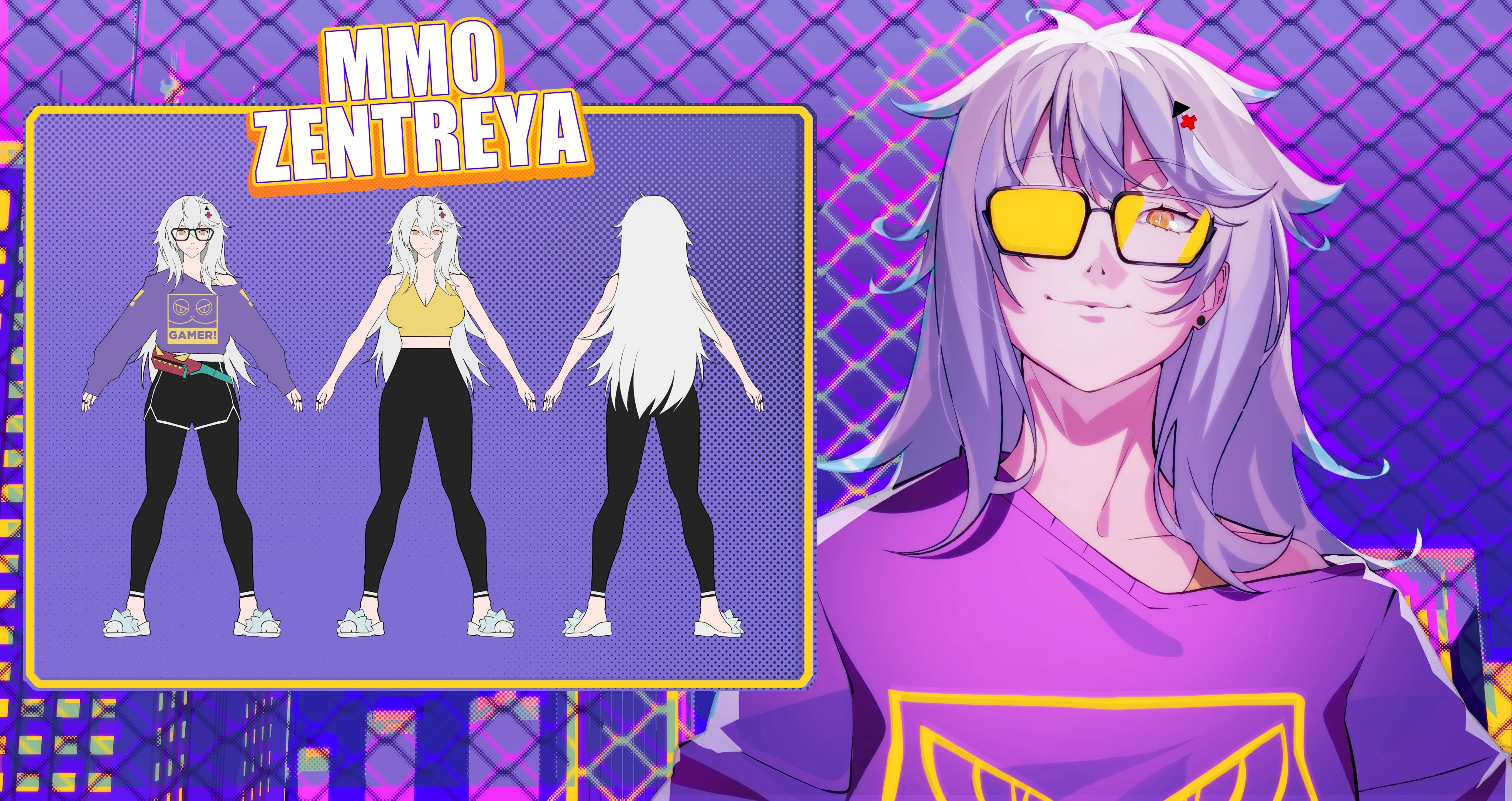 Final concept idea for MMO Zentreya by KuroiEnpitsu