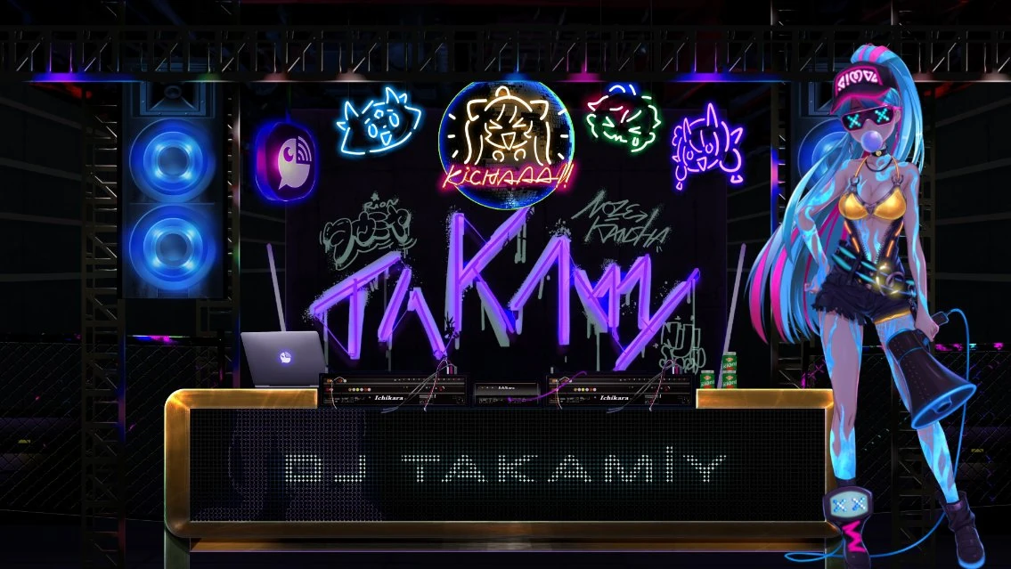 DJ Outfit Neon Version
