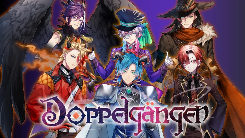 HOLOSTARS English -TEMPUS- Halloween 2023 "Doppelganger" Illustration<br>by Hakuseki