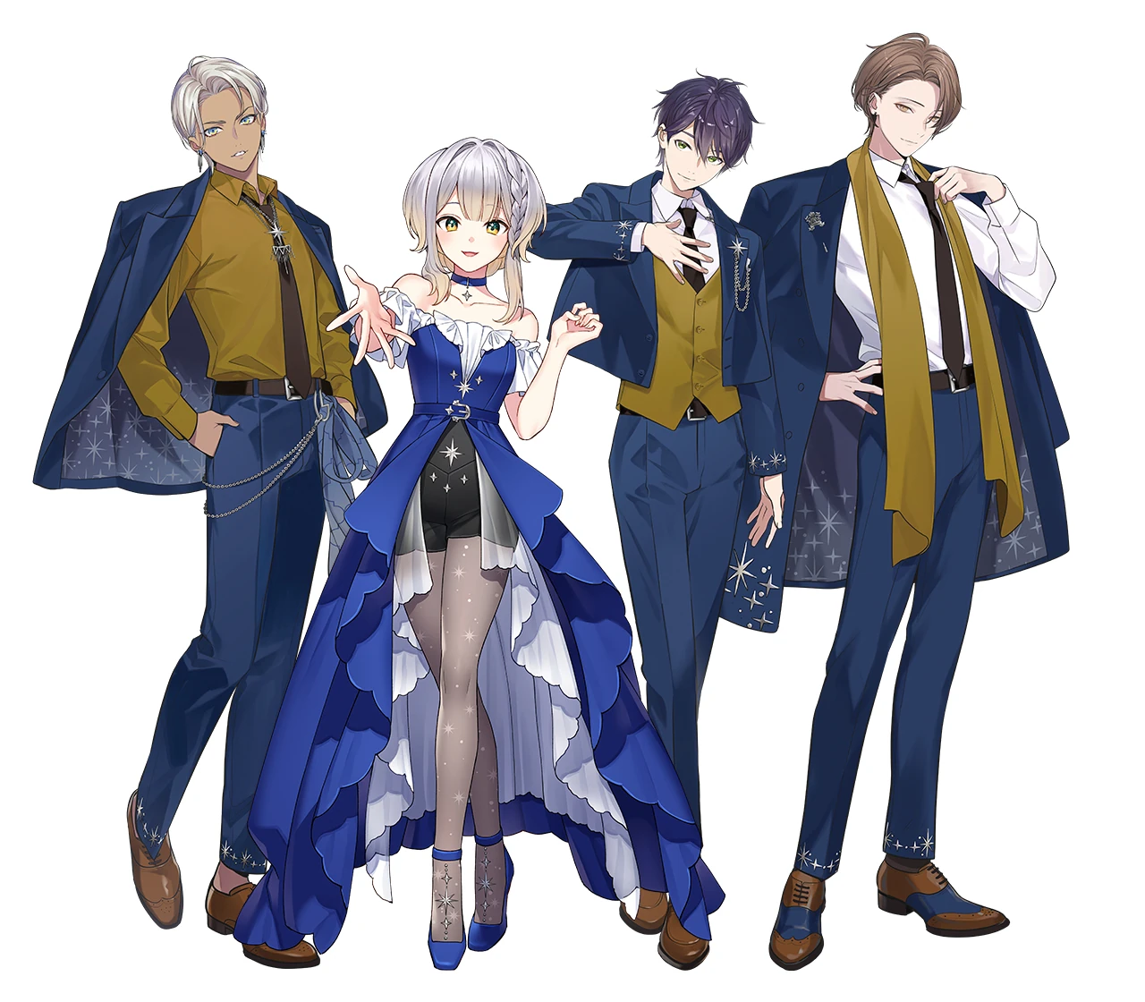 NIJISANJI 7th Anniversary Goods Illustration