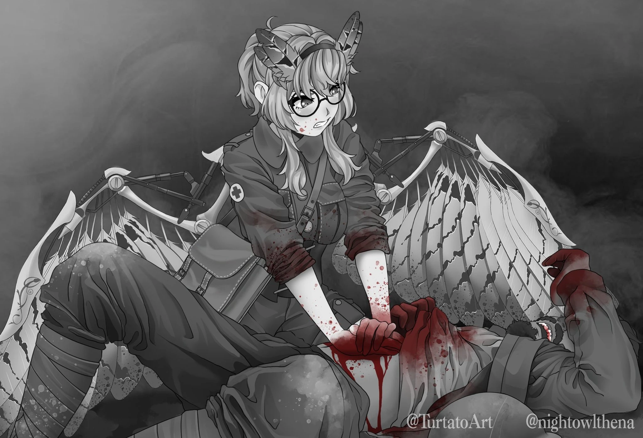 WIP Frontline owl on duty<br>by Turtato