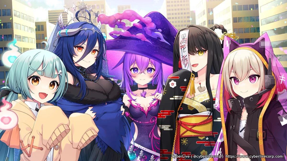 CyberAlter key visual by Konogi