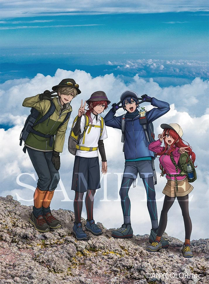 Eden-gumi Mt. Fuji Summiting Commemorative Goods Illustration by Hote Tige
