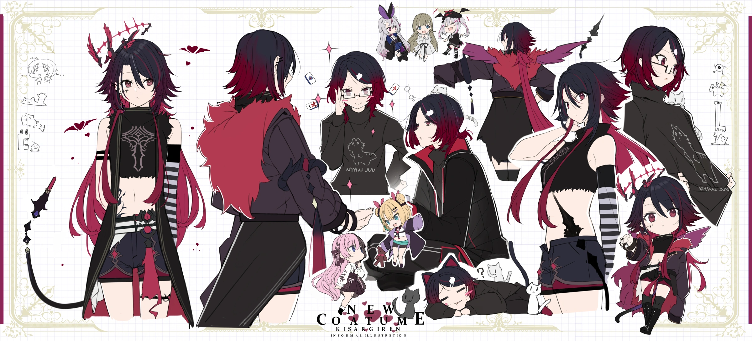 Second Outfit <br>Concept Art