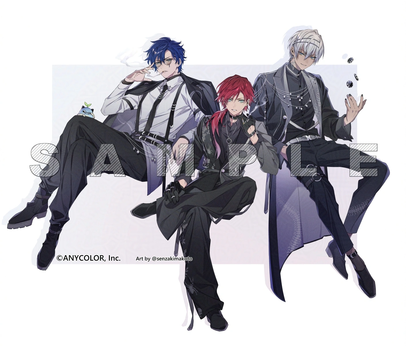 NIJI HOLIC Goods Illustration by Senzaki Makoto