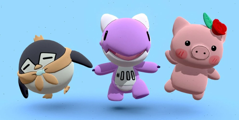 Custom-made VRChat OBSYDIA's Mascot 3D Model by Hasksoft