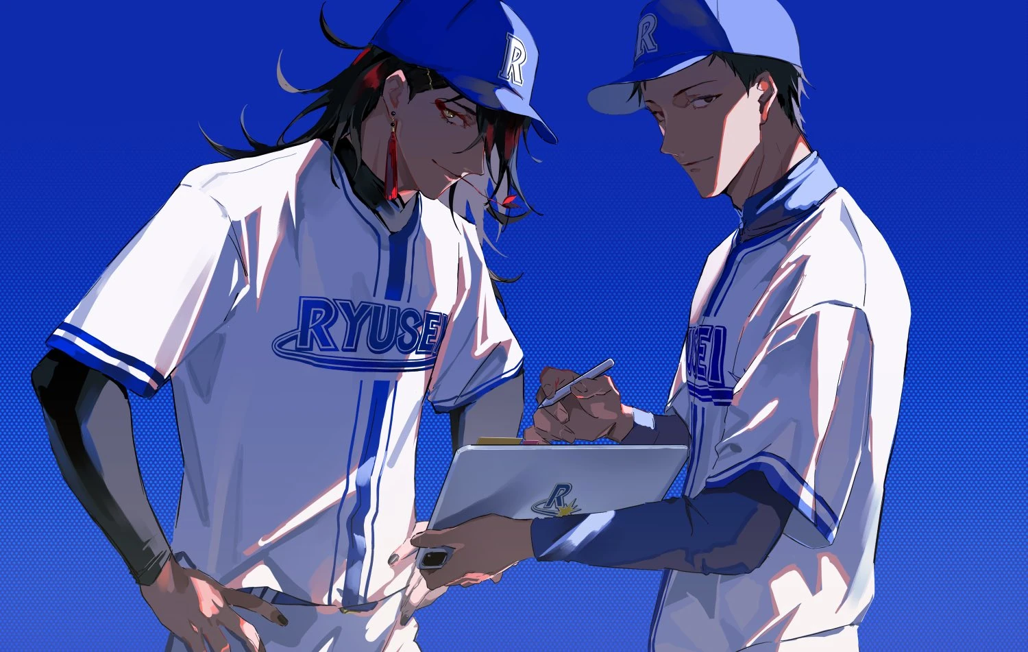 Vox and Yashiro at Koshien by LAM