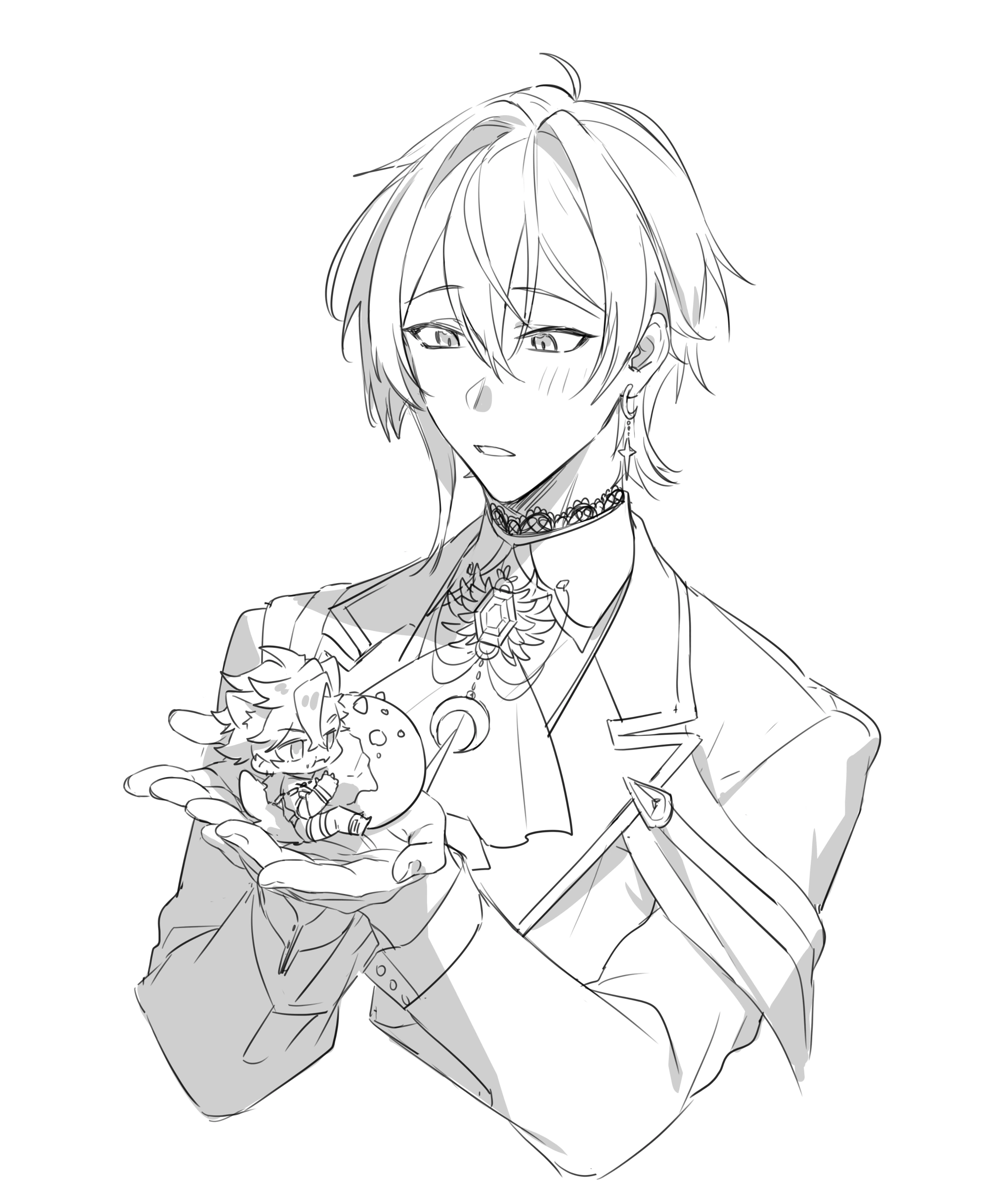 Kai and [[Whalefall]] by [https://twitter.com/byakuya9931/status/1774799331582956020 BYA]