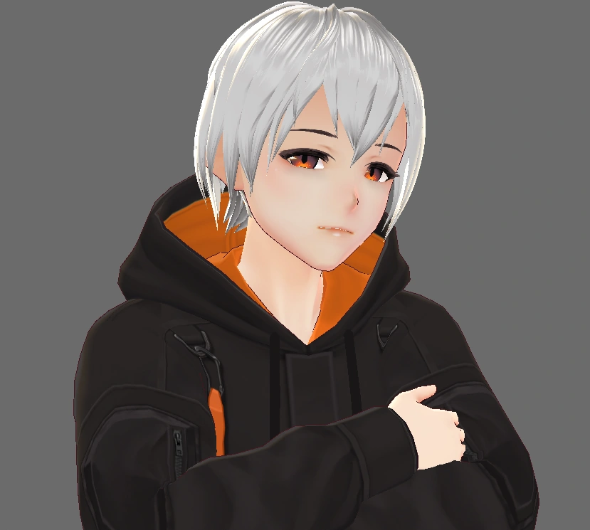 YokuRin's original 3D model<br>(by Lunpeko & Crayfish)