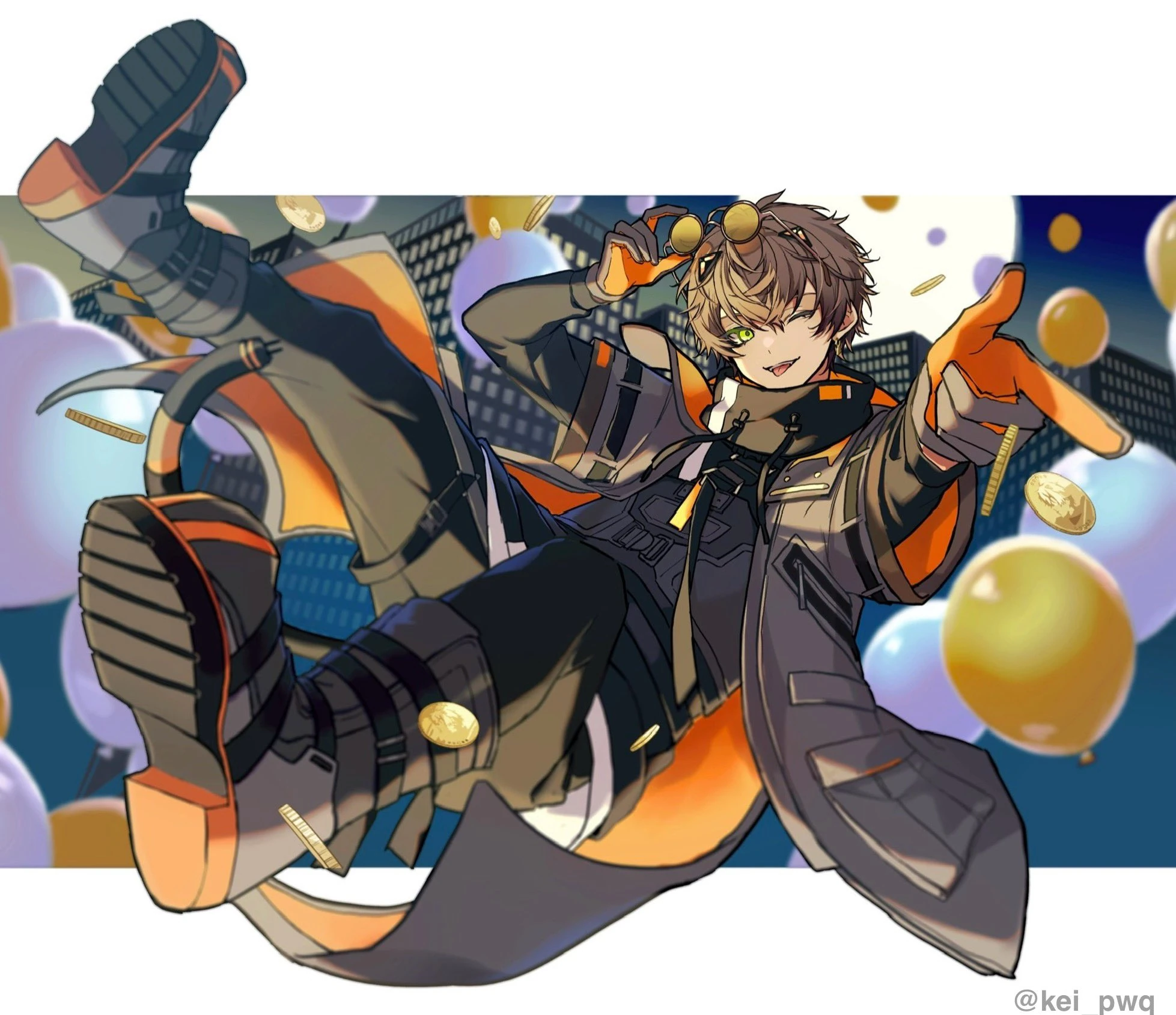 2024 Birthday Support Advertisement Illustration<br>by KEIZEN