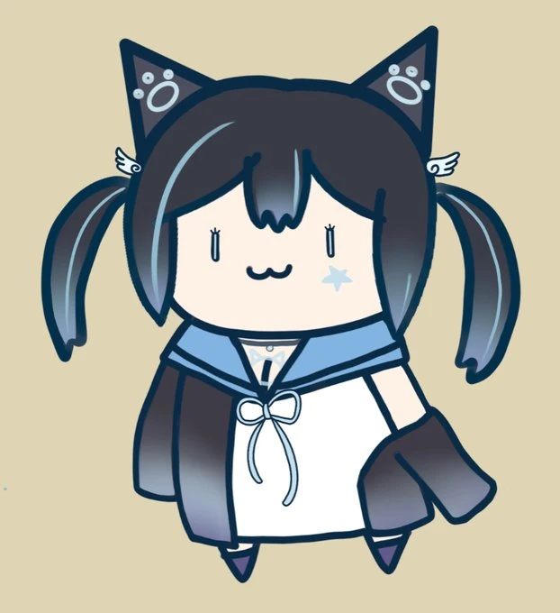 Cyan art by Dadi 呆滴 @Dadidabest