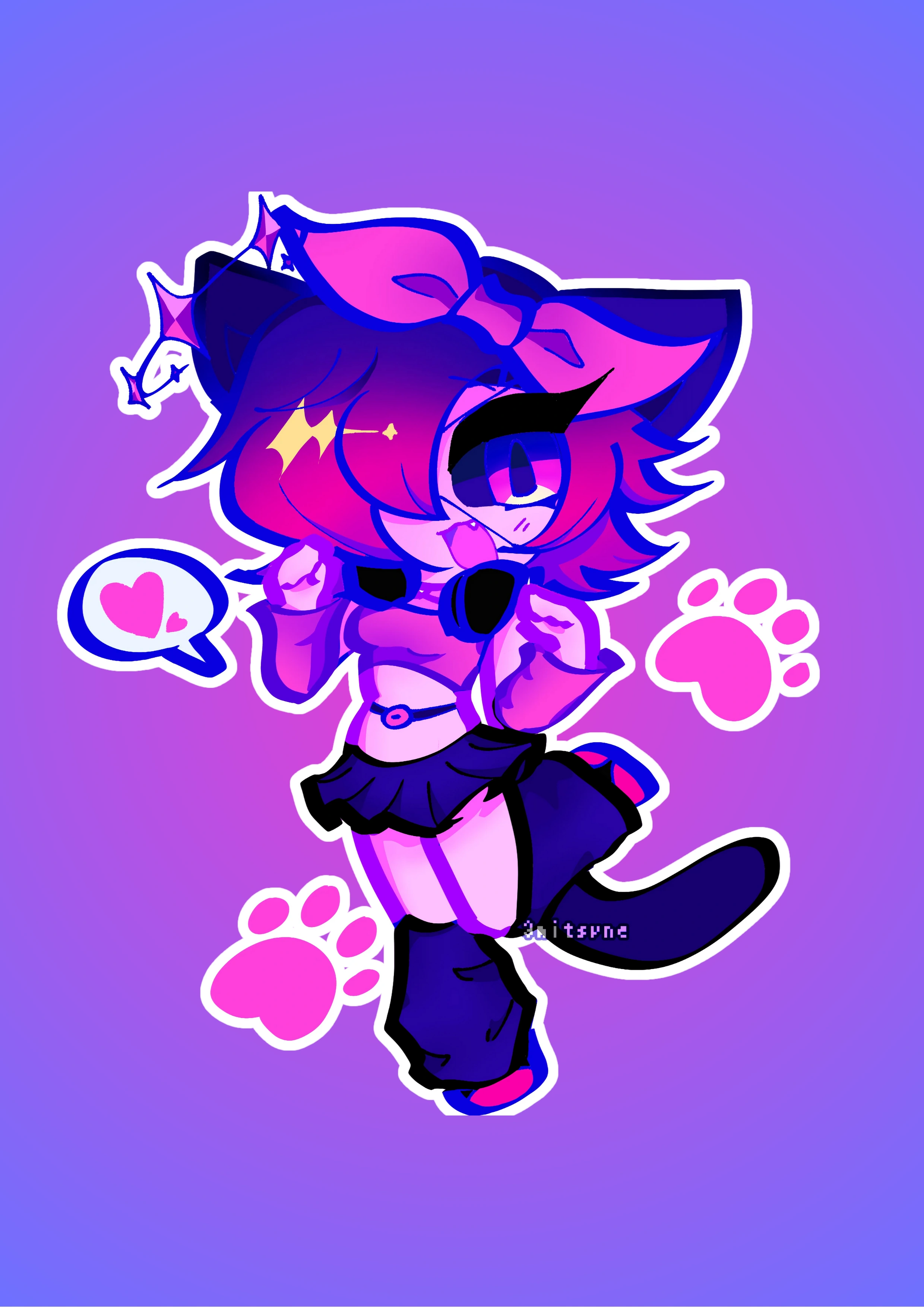 Cat Vixie by mitsvne