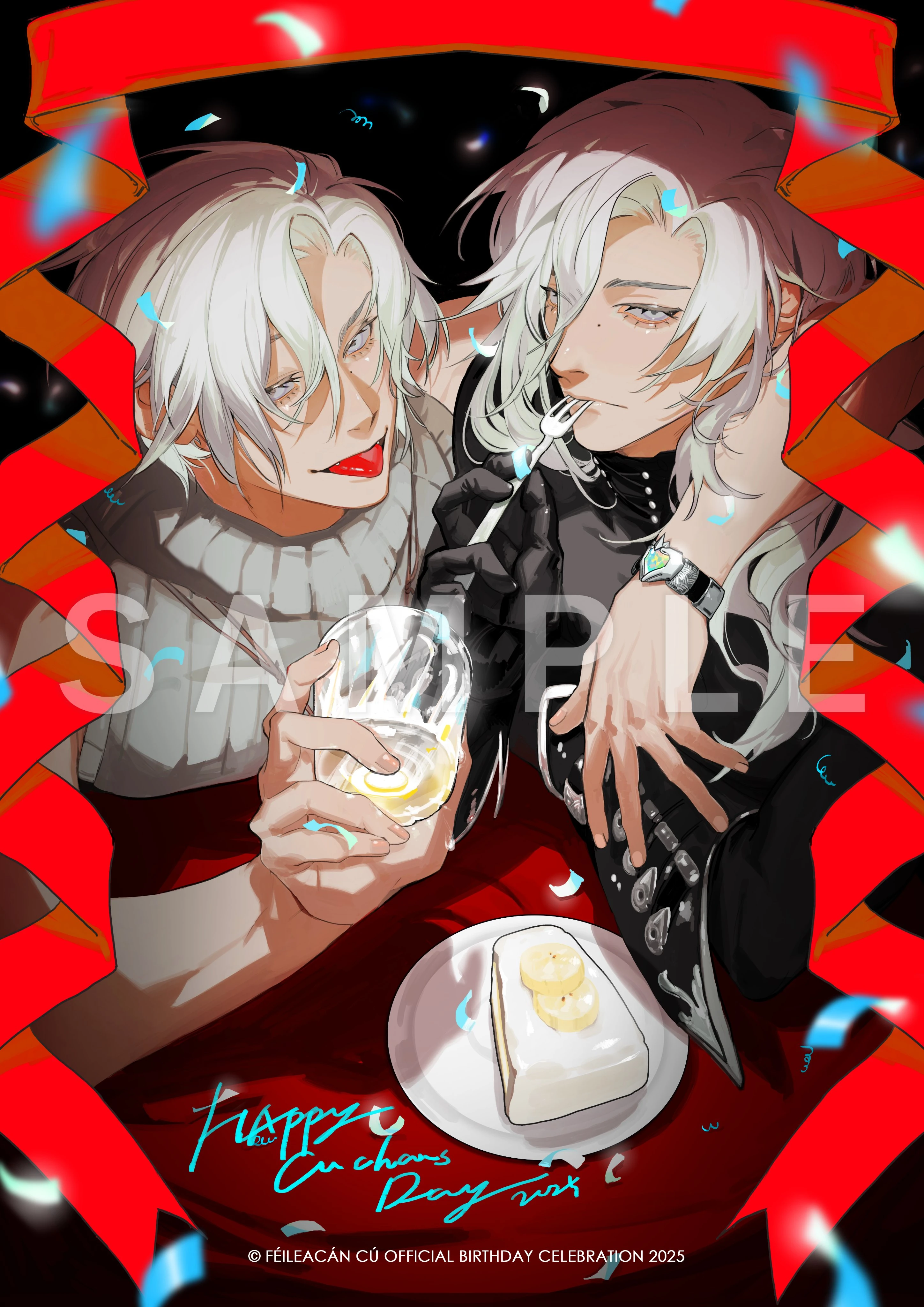 Cú's HongKong & TaiPei Birthday art