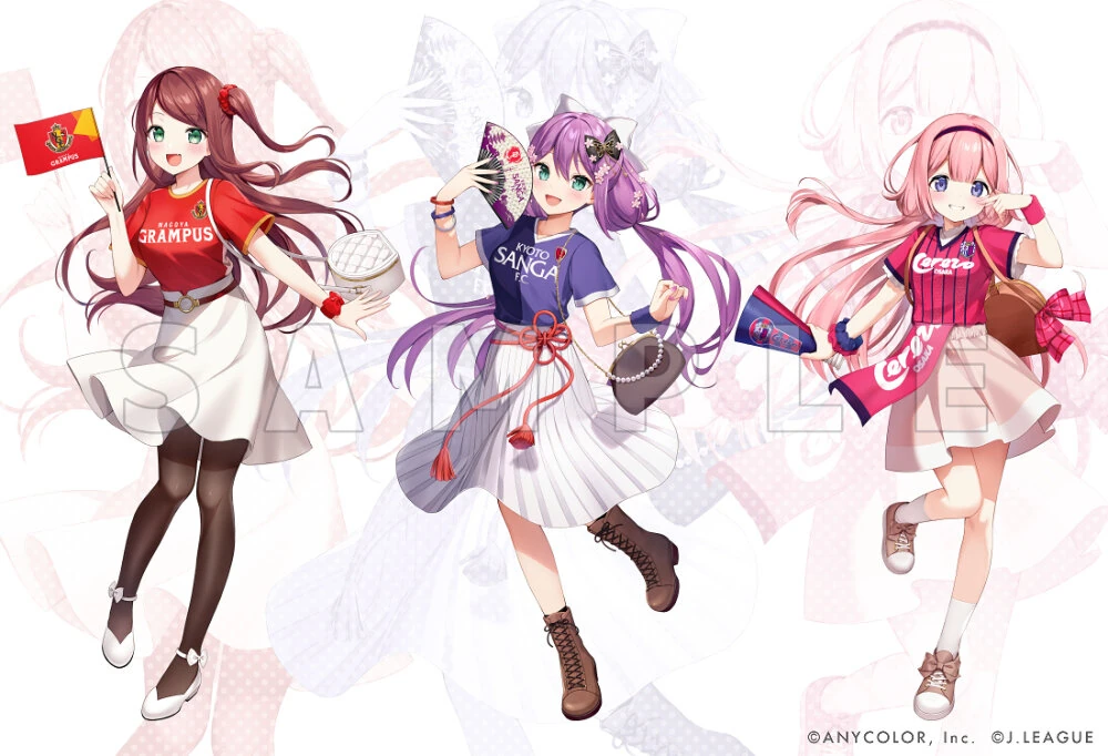 J1 League 2023 Collaboration Illustration<br>by Momoshiki