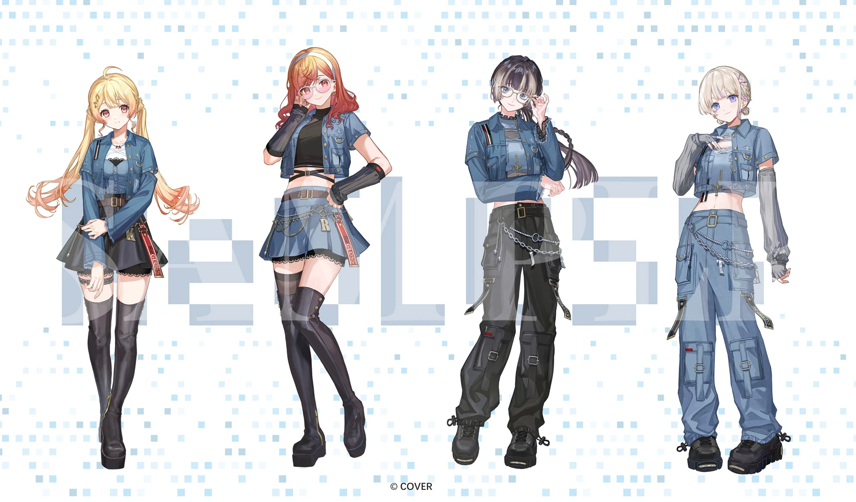 ReGLOSS 1st Concert Flashpoint Merch by hitokoto