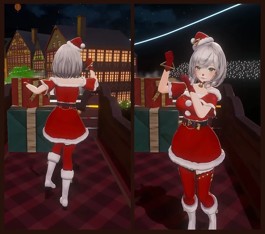 3D Santa Costume