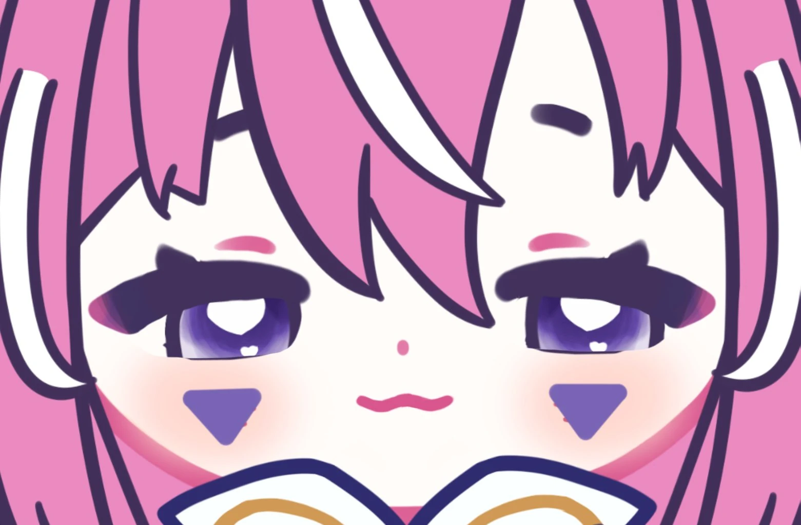Smol Ghost Face Close Up
