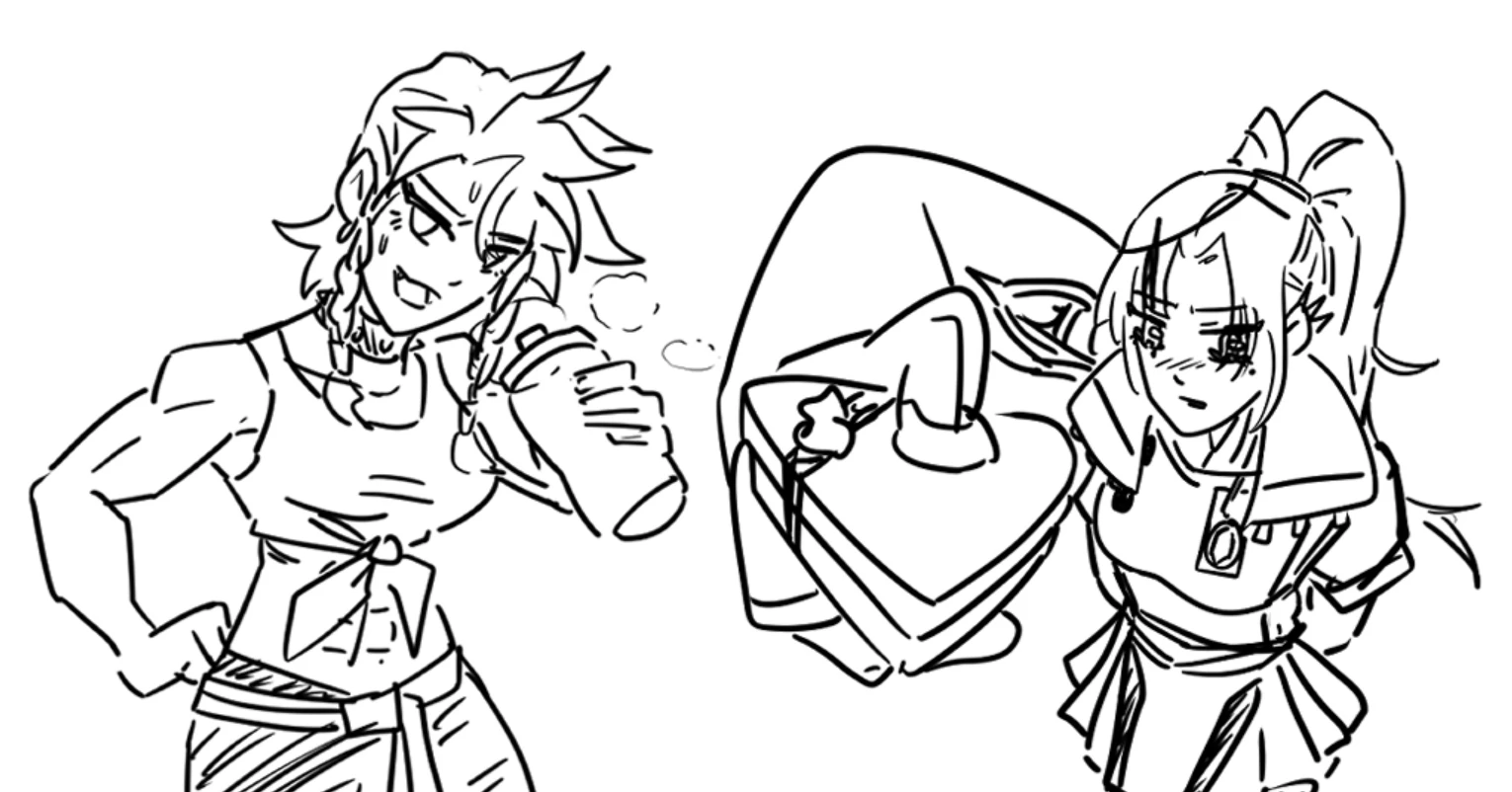 Genderbend Axel and Magni<br> by Magni Dezmond