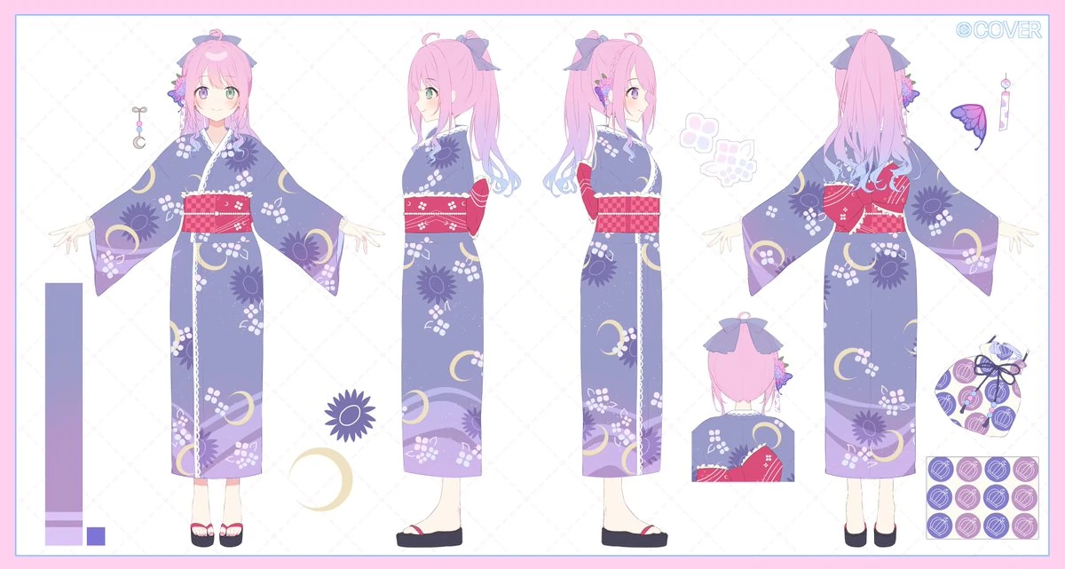 holonatsu Paradise Costume Reference Sheet