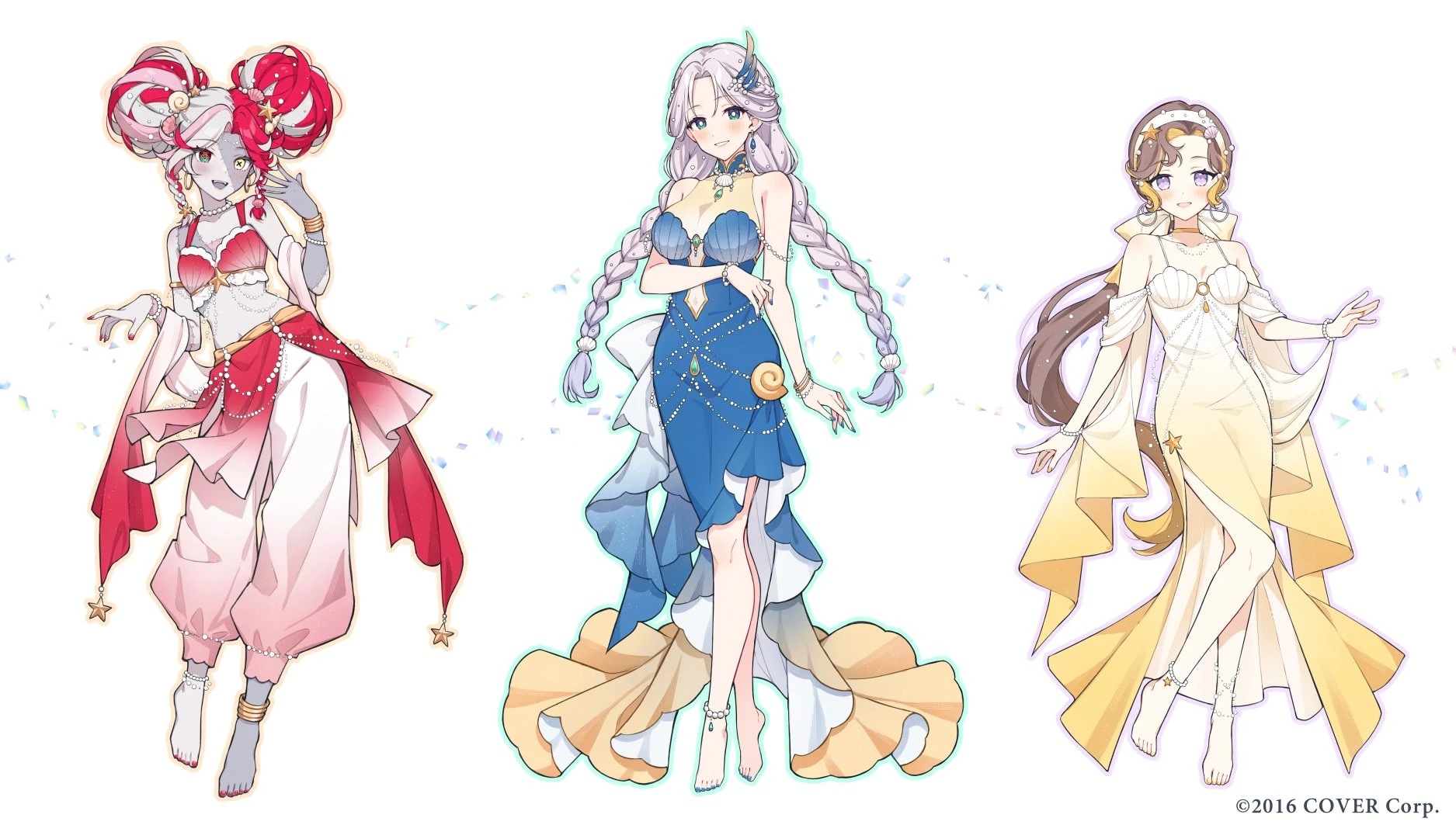 Mermaid festa vol.1 Illustration<br>by Puunyan