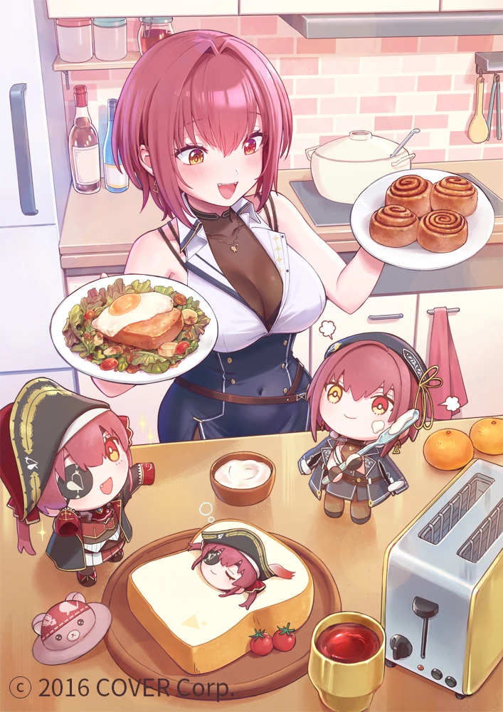 hololive friends poutique Merch Key Visual by A-KA