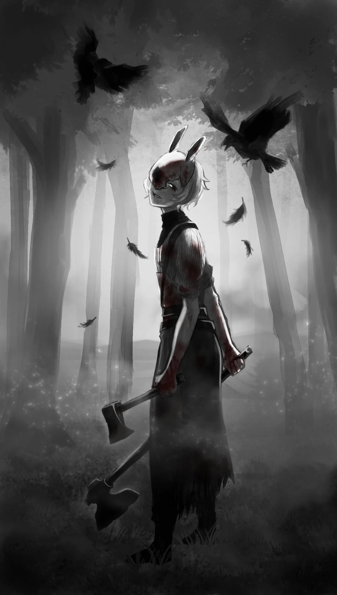 Kanae as Huntress From Dead by Daylight<br>by Yamanawosuke