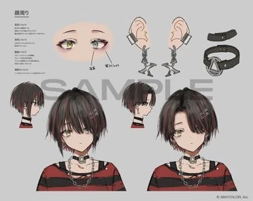 Grunge Punk Style Outfit Reference Sheet