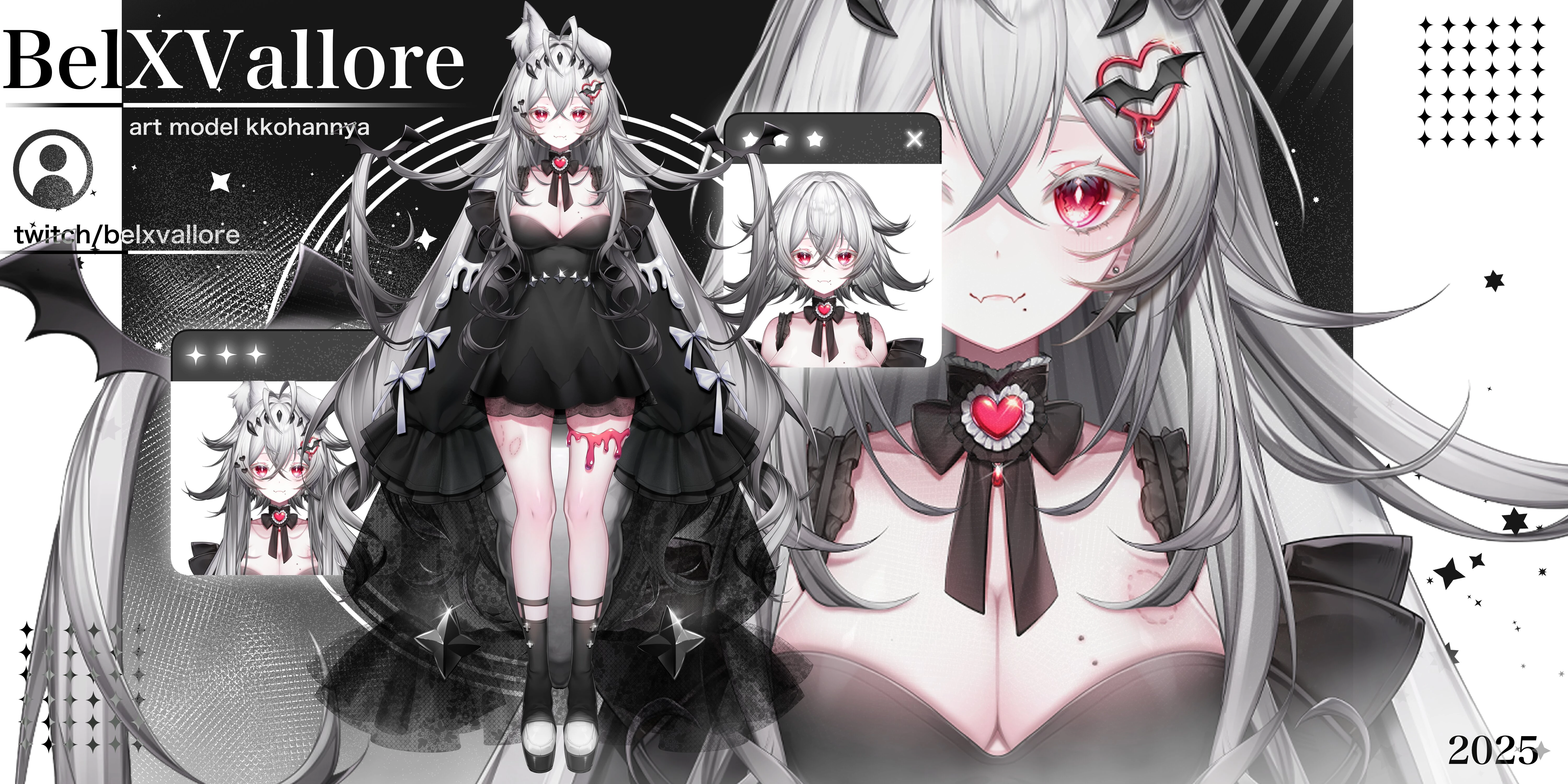 Model Sheet by @kkohannya