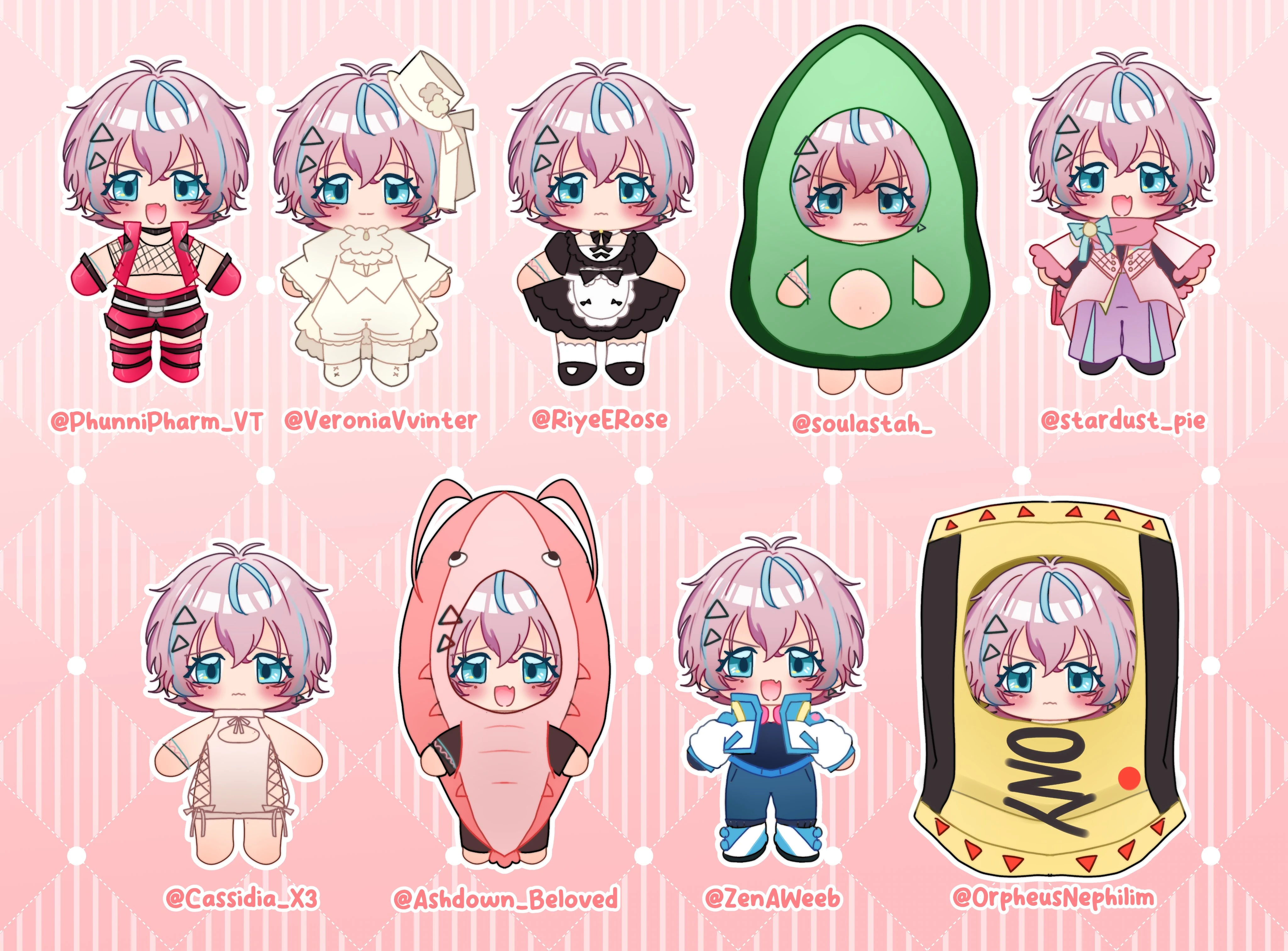 Riyo's Idol Wardrobe Campaign
