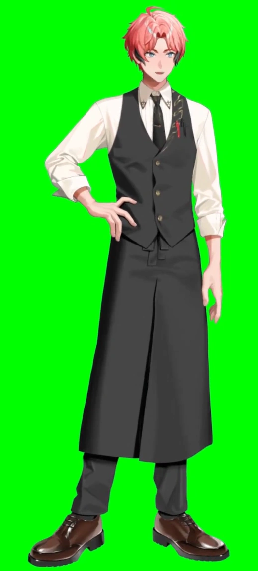 Part-time Uniform with Waist Apron