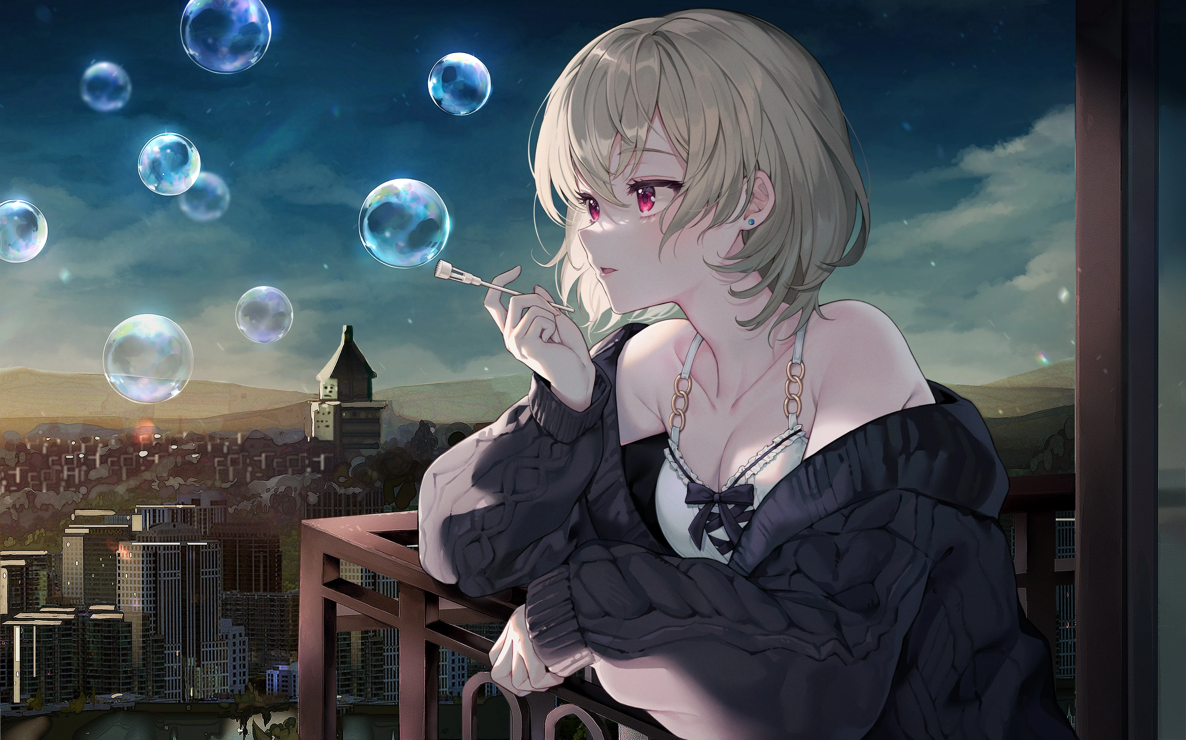 Anata ha tabaco watashi ha syabon Illustration<br>by MONO MON