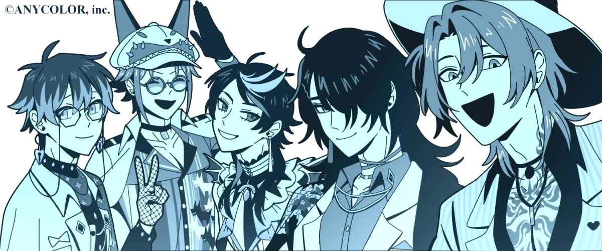 Ike Eveland Blue Light Illustration<br>by Husna