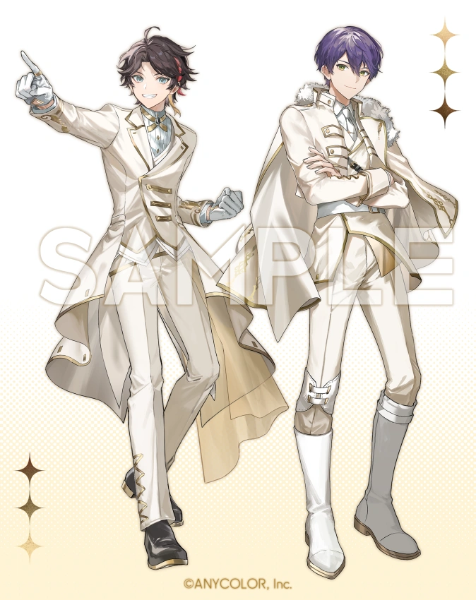 NIJISANJI 6th Anniversary Goods Illustration by 501