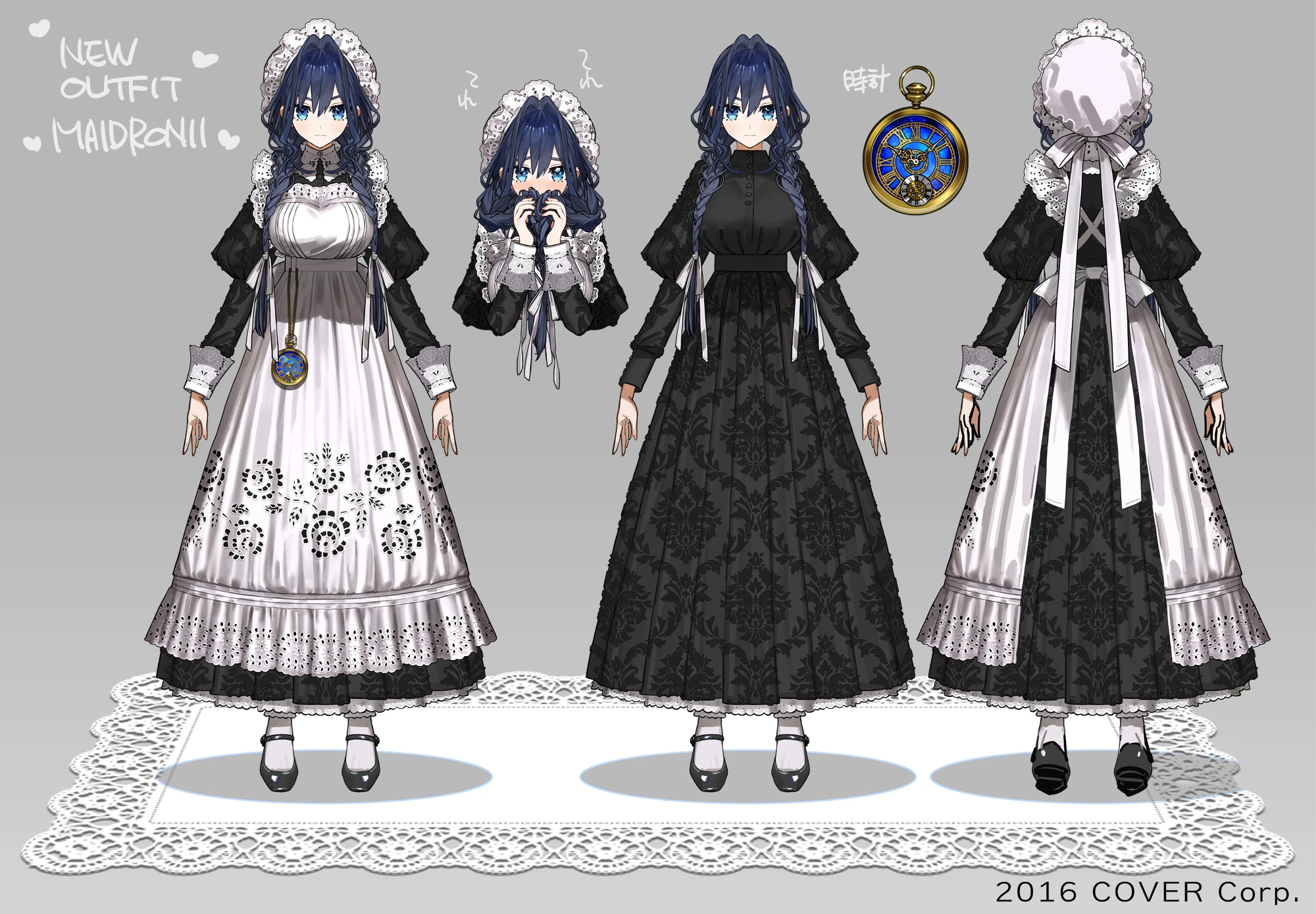 Fifth Costume Reference Sheet by WADARCO