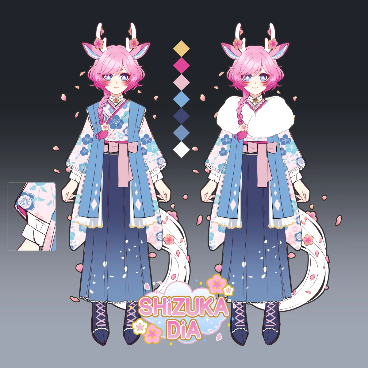 Shizuka's Hakama outfit