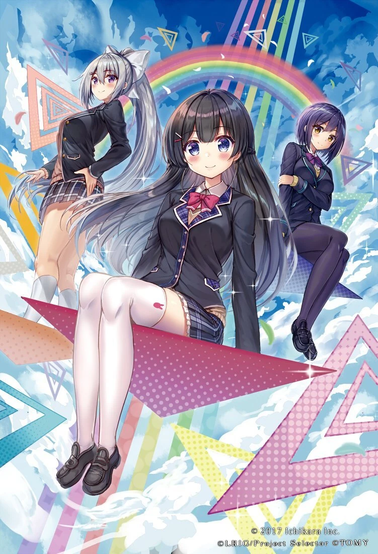 Unrealistic Card for WIXOSS "JK-gumi Dream Triangle" LRP ver. by Akabane